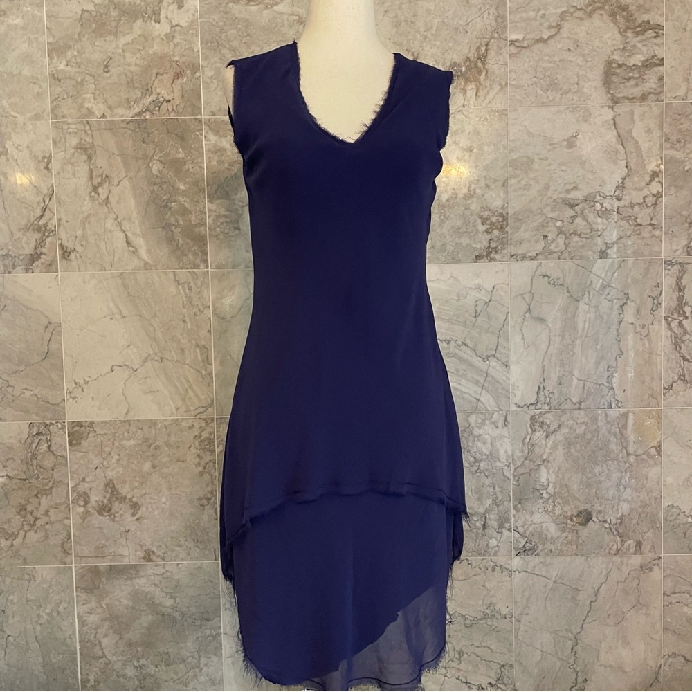 RACHEL Rachel Roy Chiffon Overlay Shift Dress - Picture 2 of 7